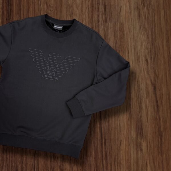 Armani Round Sweatshirt - Image 2