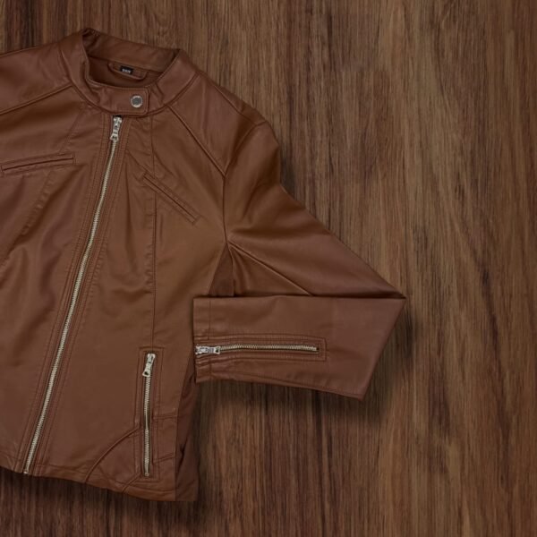 Guess Leather Jacket - Image 2