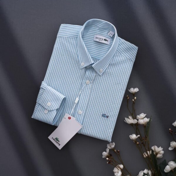 lacoste shirt striped - Image 3
